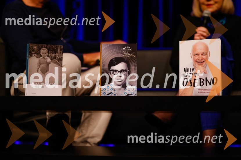 Miha Mazzini: Osebno, predstavitev knjige v Cankarjevem domu