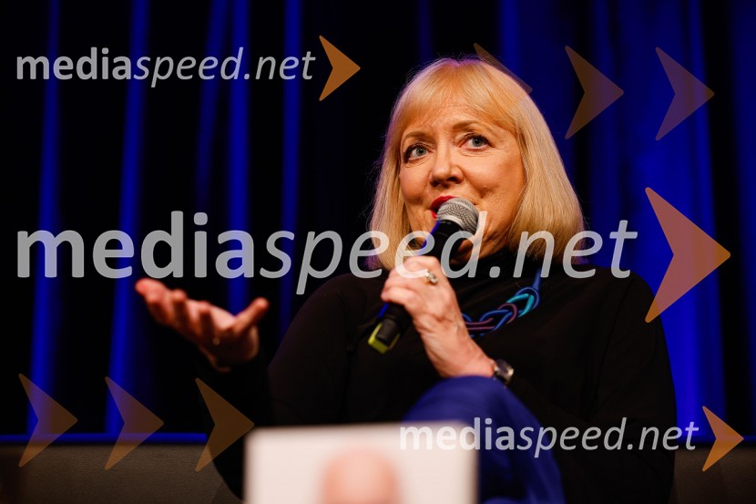 dr. Renata Salecl, filozofinja, sociologinjaMiha Mazzini: Osebno, predstavitev knjige v Cankarjevem domu