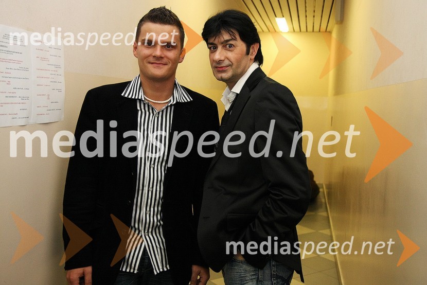 Marko Mulec in Zlatko Dobrič, pevcaPoglej me, drugi dobrodelni koncert za nakup mamografa