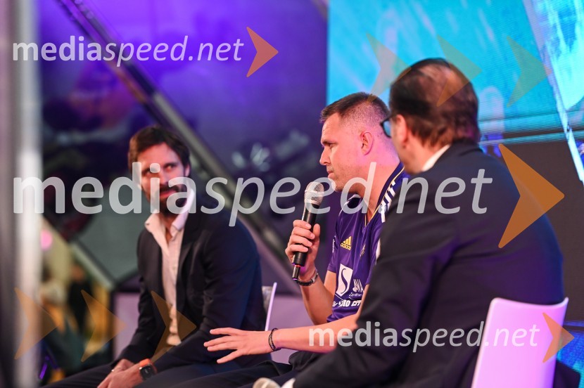  Marko Šuler, direktor, NK Maribor;  Josip  Iličić, nogometaš;  Stipe Jerič, odnosi z javnostmi, NK MariborJosip Iličić se vrača v NK Maribor