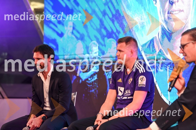  Marko Šuler, direktor, NK Maribor;  Josip  Iličić, nogometaš;  Stipe Jerič, odnosi z javnostmi, NK MariborJosip Iličić se vrača v NK Maribor