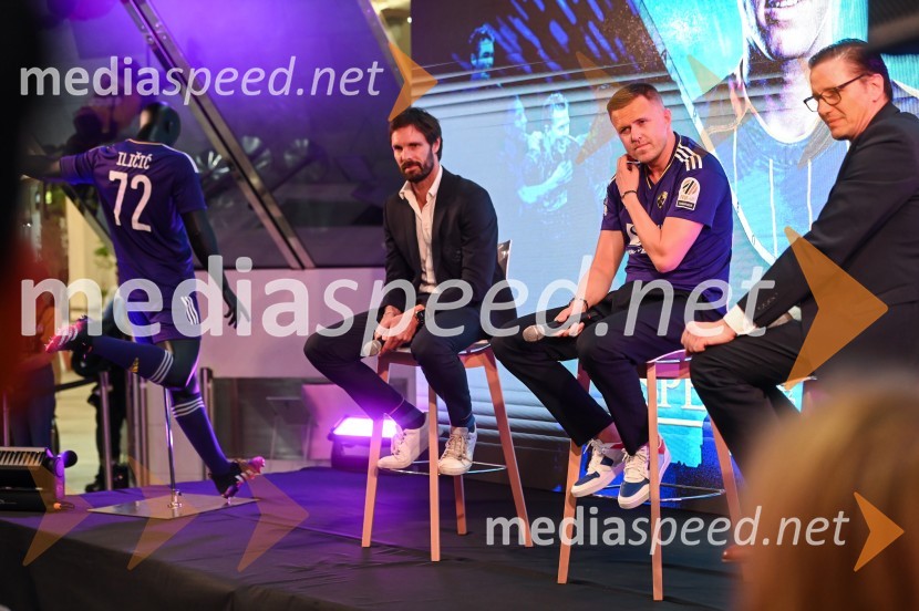  Marko Šuler, direktor, NK Maribor;  Josip  Iličić, nogometaš;  Stipe Jerič, odnosi z javnostmi, NK MariborJosip Iličić se vrača v NK Maribor