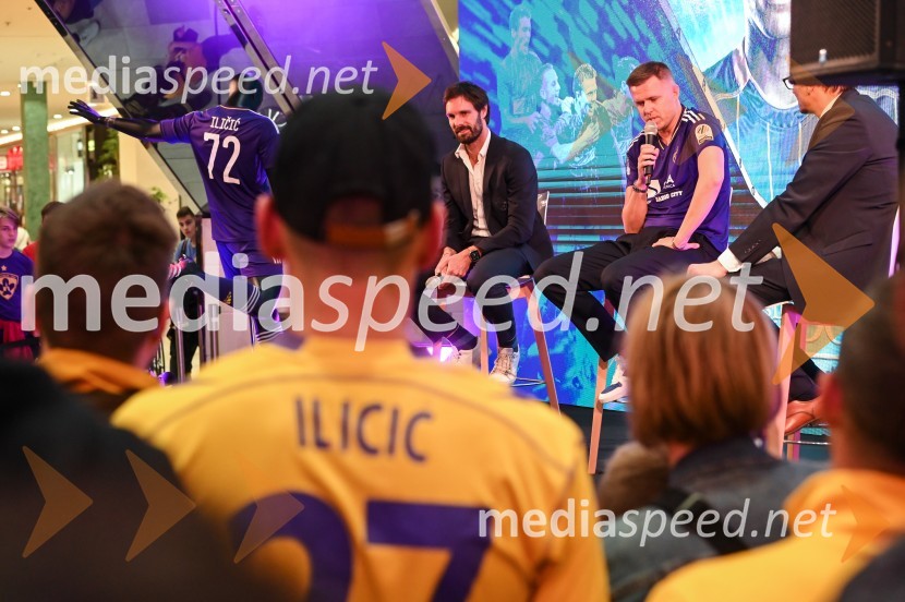  Marko Šuler, direktor, NK Maribor;  Josip  Iličić, nogometaš;  Stipe Jerič, odnosi z javnostmi, NK MariborJosip Iličić se vrača v NK Maribor