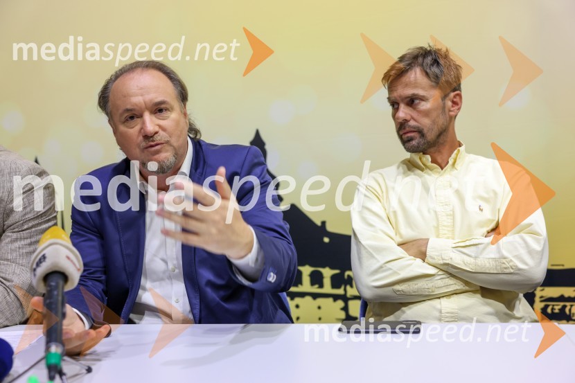  Patrik Greblo, dirigent;  Darko Pukl, glavni urednik, Radio SiFrišno/Fresh kmalu že drugič na odru SNG Maribor