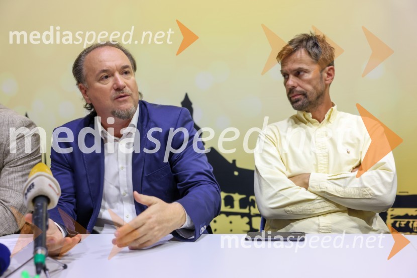  Patrik Greblo, dirigent;  Darko Pukl, glavni urednik, Radio SiFrišno/Fresh kmalu že drugič na odru SNG Maribor