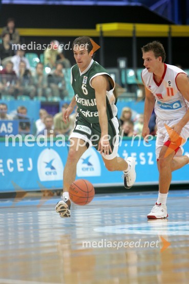 Sani Bečirovič, košarkarKošarka Poljska-Slovenija 2004