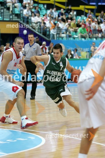 Sani Bečirovič, košarkarKošarka Poljska-Slovenija 2004