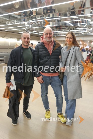  Blaž Slanič, F&B Acrobatics;  Aleš Bravničar, fotograf;  ... Dedek gre na jug, predpremiera filma