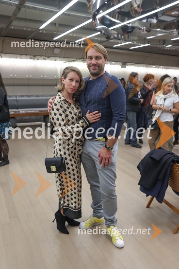  Natalija Gros Kunaver;  Rok Kunaver, igralecDedek gre na jug, predpremiera filma