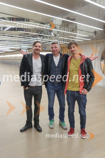  Anže Zevnik, igralec;  Nenad Tokalić, igralec;  Jurij Drevenšek, igralecDedek gre na jug, predpremiera filma