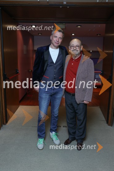  Nenad Tokalić, igralec;  Vlado Novak, igralecDedek gre na jug, predpremiera filma