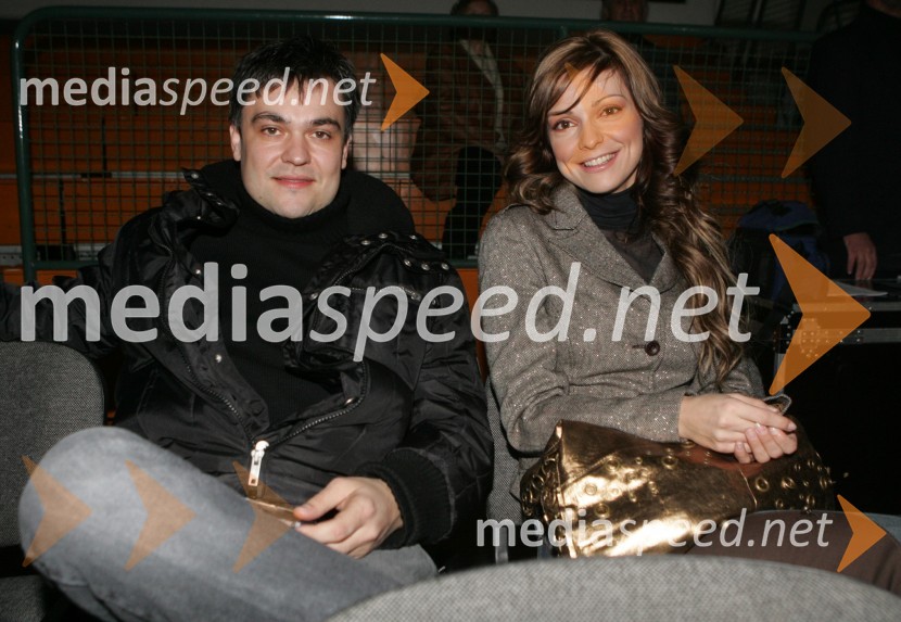 Damijan Vajde, glasbeni menedžer in Natalija Verboten, pevkaRazglasitev Slovenca leta 2005 Nedeljskega dnevnika