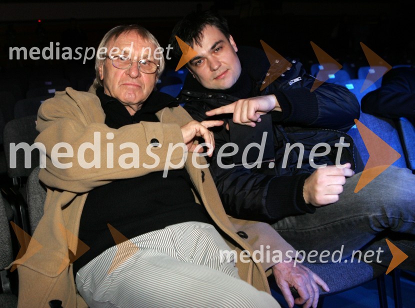 Tone Fornezzi Tof in Damijan Vajde, glasbeni managerRazglasitev Slovenca leta 2005 Nedeljskega dnevnika