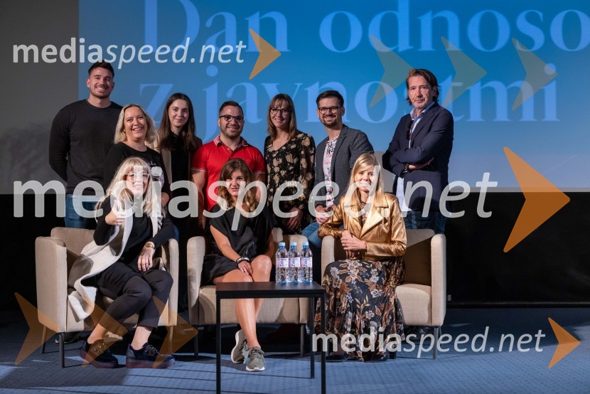  ... ;  ... ;  ... ;  ... ;  Mateja Repovž, direktorica izobraževanj na Marketing Magazinu in direktorica LSPR (Londonska šola za odnose z javnostmi);  Tadej Premk, direktor izobraževanj, Marketing magazin;  Marjan  Novak, direktor in urednik Marketing Magazina;  Ariana Nina Error, direktorica, Marketing Magazin;  Kaja Kovič, novinarka, Marketing Magazin;  ... DanPR, dan odnosov z javnostmi