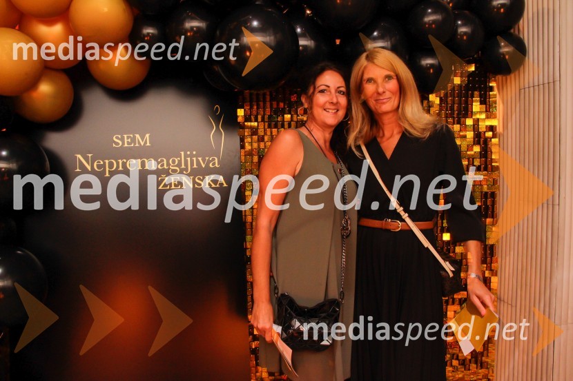  Alenka Bikar, nekdanja atletinja;  Alja GaberNepremagljiva ženska 2022 je Valerija Čarman