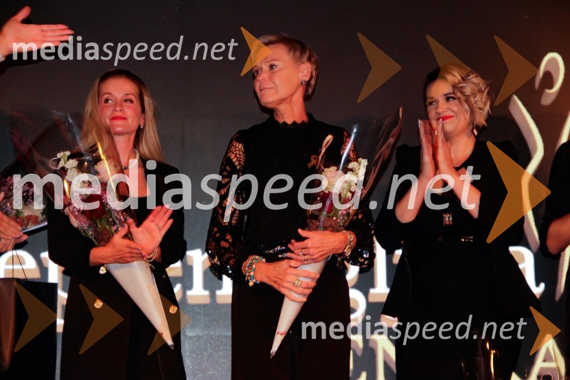  Nina Grilc, pevka;  Valerija Čarman, Nepremagljiva ženska 2022;  Adrijana Hren Visenjak, medicinska sestraNepremagljiva ženska 2022 je Valerija Čarman