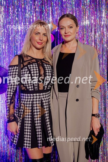  Tjaša Pugelj, Frizerski salon Hairhitekt;  Iryna Osypenko, manekenkaVročica V ŽIVO! v Špas teatru