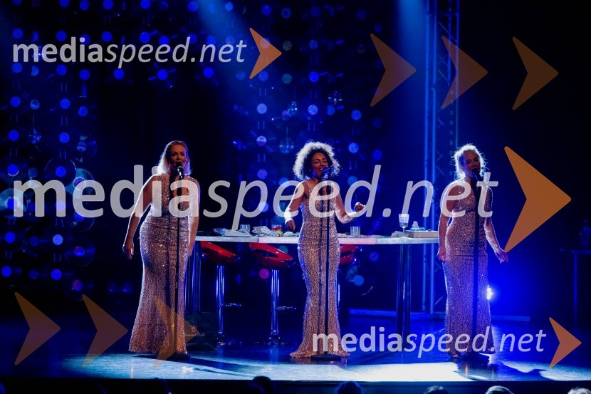  Špela Grošelj, pevka;  Irena Yebuah Tiran, operna pevka;  Nina Ivanič, igralkaVročica V ŽIVO! v Špas teatru