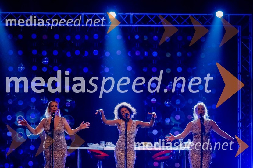  Špela Grošelj, pevka;  Irena Yebuah Tiran, operna pevka;  Nina Ivanič, igralkaVročica V ŽIVO! v Špas teatru