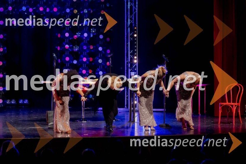  Irena Yebuah Tiran, operna pevka;  Nina Kleflin, režiserka;  Nina Ivanič, igralka;  Špela Grošelj, pevkaVročica V ŽIVO! v Špas teatru