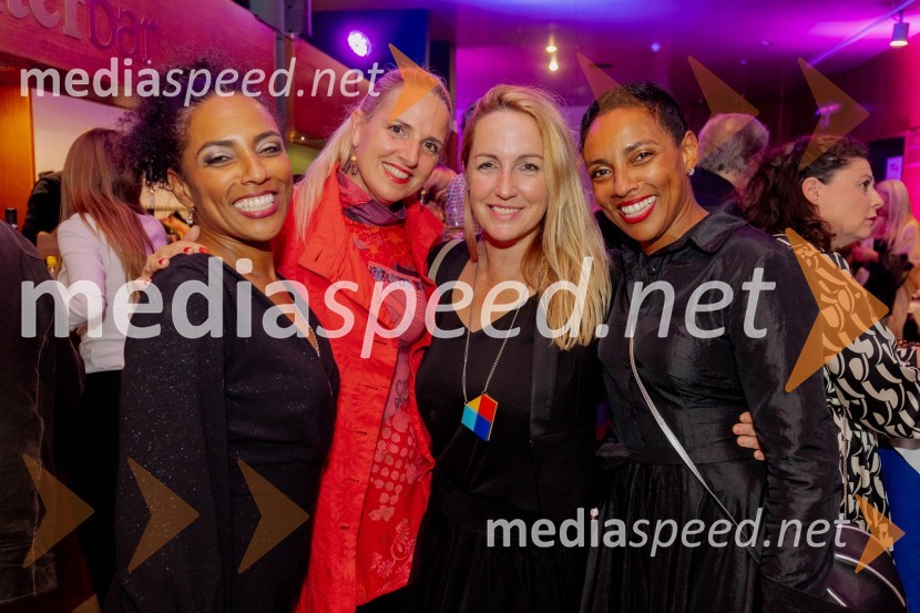  Irena Yebuah Tiran, operna pevka;  Katarina Habe, Katrinas;  Eva  Hren, pevka;  Leticia  Yebuah Slapnik, arhitektka in glasbenicaVročica V ŽIVO! v Špas teatru