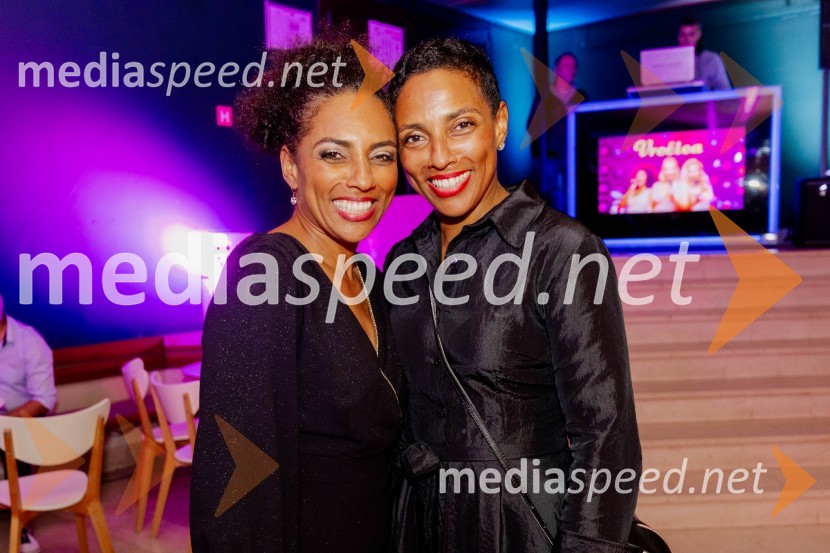  Irena Yebuah Tiran, operna pevka;  Leticia  Yebuah Slapnik, arhitektka in glasbenicaVročica V ŽIVO! v Špas teatru