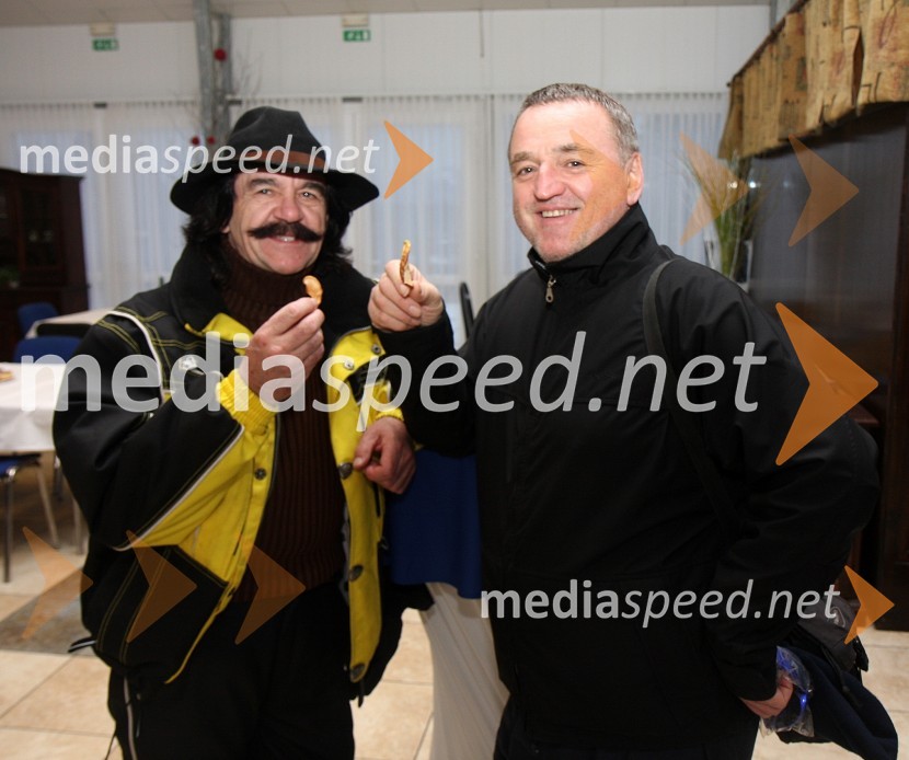 Slavc Kovačič - Spidi in Martin Strel, ultramaratonski plavalec13. tradicionalni spust s pležuhi