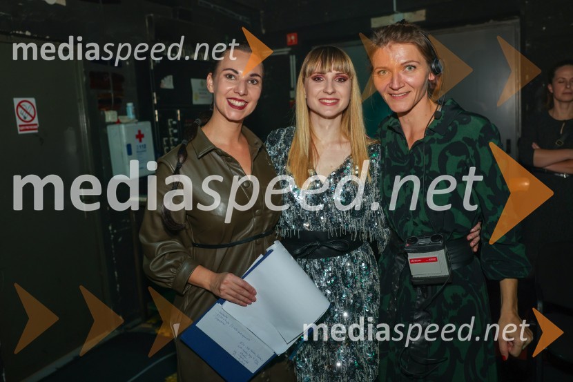  Zala Horvatič, JSKD;  Urša Mihevc, glasbenica, Fed Horses;  Ksenija Repina, urednica in dramaturginjaFrišno Fresh, dan nove slovenske glasbe 2022