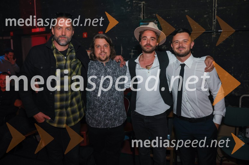  Matevž Šalehar-Hamo, glasbenik, Hamo & Tribute 2 Love;  Jaša Šaban, pevec;  Blaž  Učakar, glasbenik, skupina Čedahuči;  Žan Hauptman, pevec, klaviaturistFrišno Fresh, dan nove slovenske glasbe 2022