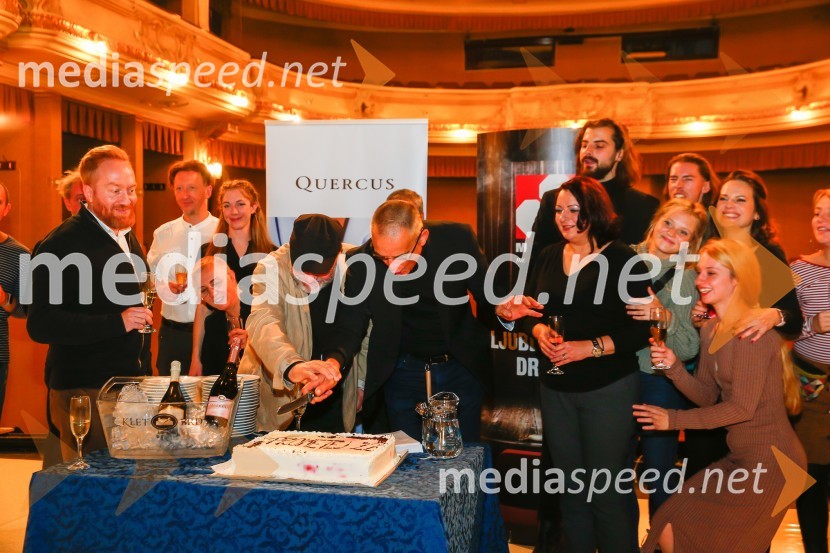  Gábor  Tompa, režiser;   Igor  Samobor, igralecPrometej, premiera antičnega mita z mednarodno zasedbo