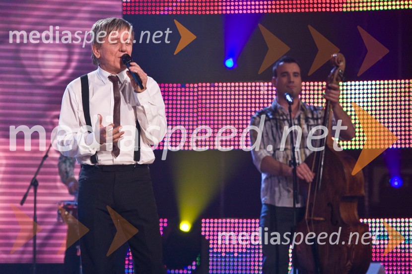 Skupina Ne me jugat in Slavko Ivančič, pevecEMA 2009, finale