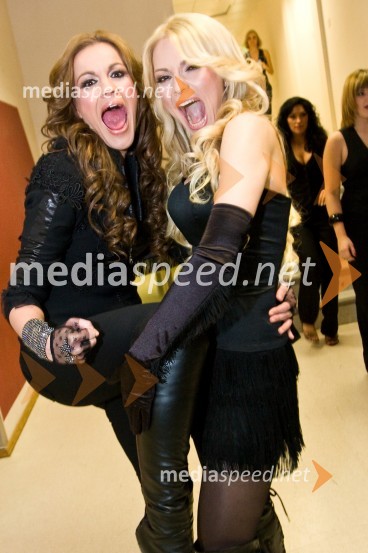 Rebeka Dremelj in Natalija Verboten, pevkiEMA 2009, finale