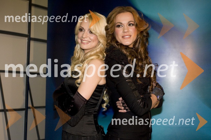 Natalija Verboten in Rebeka Dremelj, pevkiEMA 2009, finale