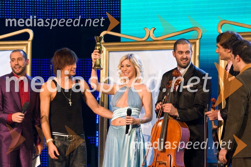 Razglasitev zmagovalca: skupina QuartissimoEMA 2009, finale