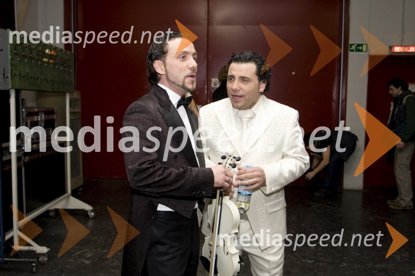 Mišo in Jože Kontrec, pevca skupine LangaEMA 2009, finale