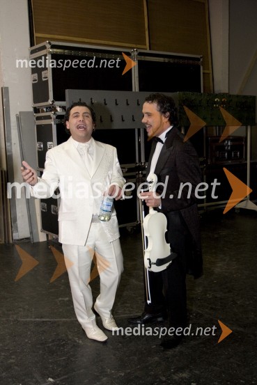 Mišo in Jože Kontrec, pevca skupine LangaEMA 2009, finale