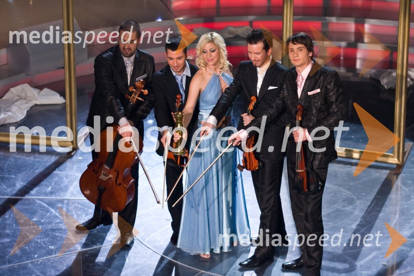 Skupina Quartissimo, zmagovalci Eme 09EMA 2009, finale