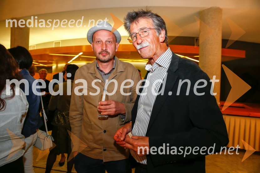  Aleksander Blažica, tehnični vodja SNG Nova Gorica;  Jožko  Čuk, nekdanji direktor GZS, nekdanji direktor SNG Nova GoricaPravljice našega otroštva, premiera v SNG Nova Gorica