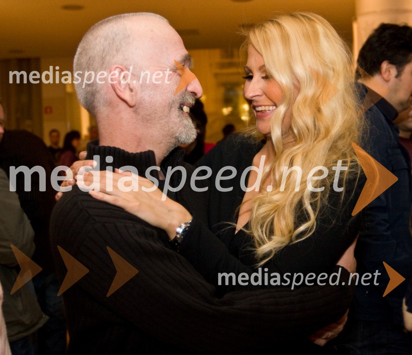 Nebojša Maravič, režiser Eme in Karmen Stavec, pevkaEMA 2009, finale