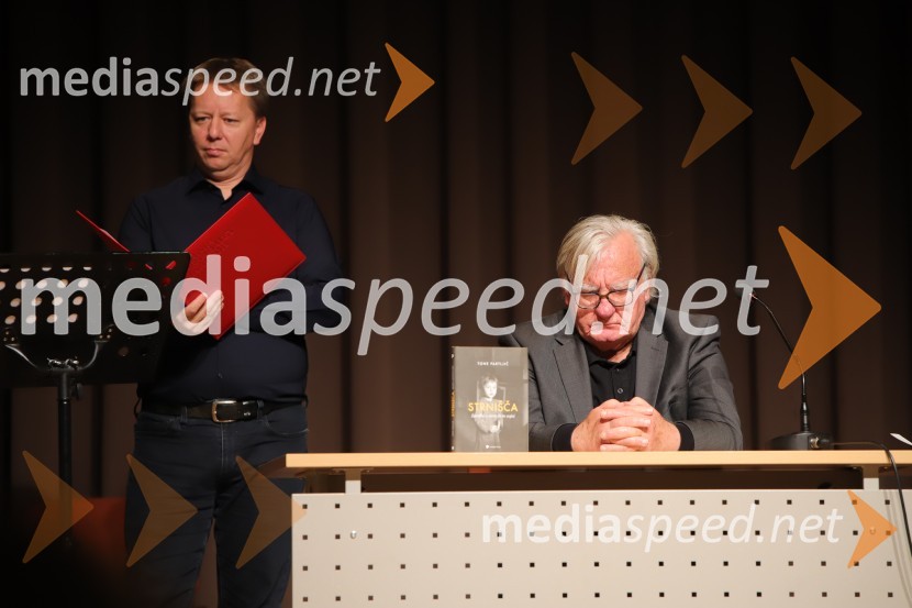  Matjaž Partlič, KUD Marice Kerenčič Pesnica;  Tone Partljič, pisateljTone Partljič, predstavitev zbirke kratkih zgodb z naslovom Strnišča