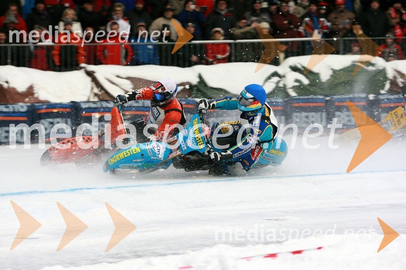 Kai Lehtinen, Finska in Günter Bauer, NemčijaSpeedway na ledu, finale ekipnega svetovnega prvenstva