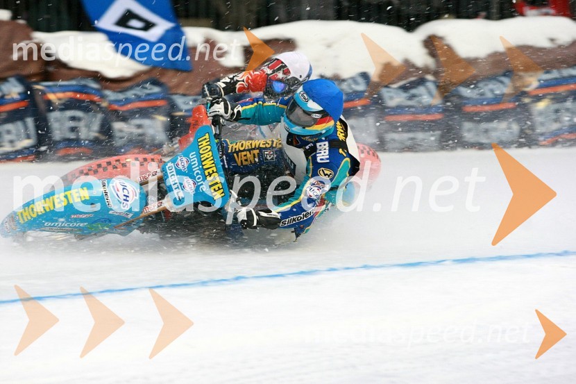 Kai Lehtinen, Finska in Günter Bauer, NemčijaSpeedway na ledu, finale ekipnega svetovnega prvenstva