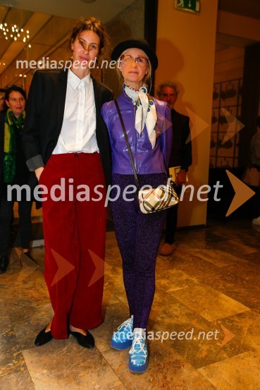  Tjaša Stanič, manekenka;  Natalija Pihler, profesorica nemščineBog masakra, premiera črne komedije