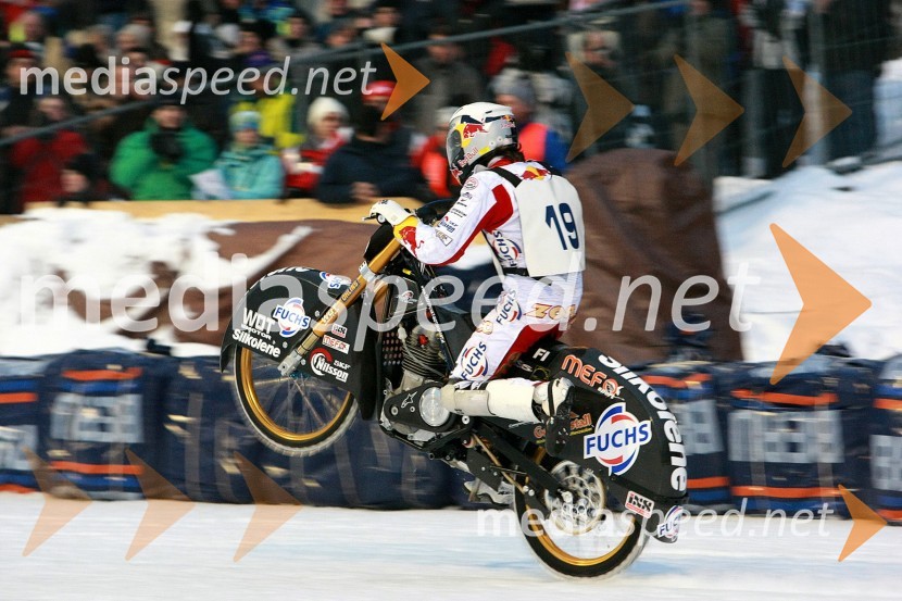 Franz Zorn, AvstrijaSpeedway na ledu, finale ekipnega svetovnega prvenstva