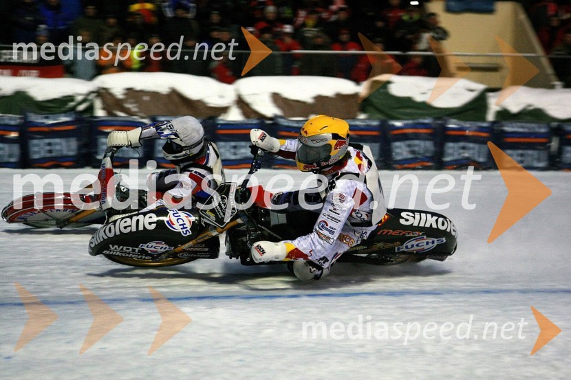 Daniil Ivanov, Rusija, in Franz Zorn, AvstrijaSpeedway na ledu, finale ekipnega svetovnega prvenstva