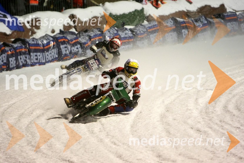 Nikolay Krasnikov, Rusija in Younir Bazeev, RusijaSpeedway na ledu, finale ekipnega svetovnega prvenstva