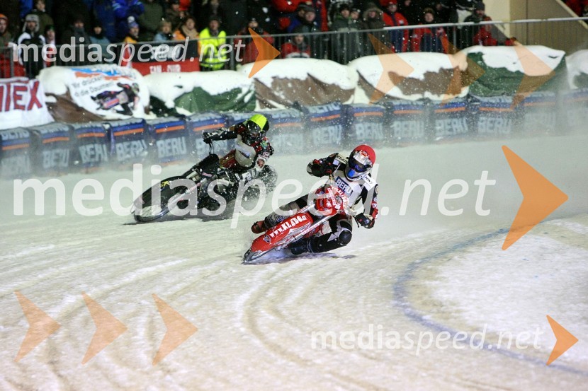 Kai Lehtinen, Finska in Antonin Klatovský, ČeškaSpeedway na ledu, finale ekipnega svetovnega prvenstva