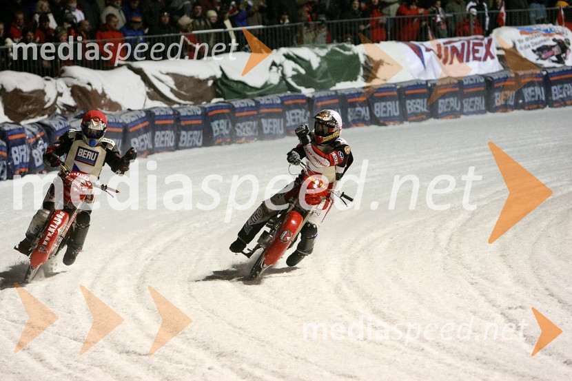 Antonin Klatovský, Češka in Jan Klatovský, ČeškaSpeedway na ledu, finale ekipnega svetovnega prvenstva