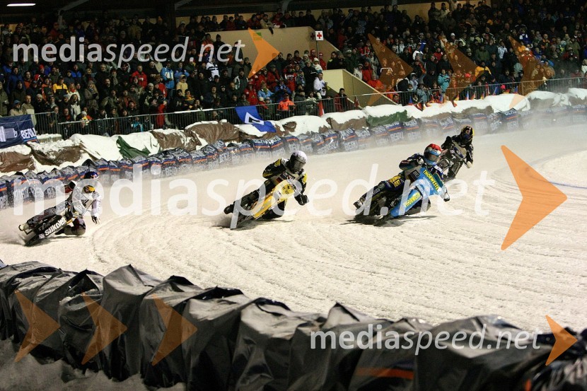 Franz Zorn, Avstrija, Stefan Pletschacher, Nemčija, Günther Bauer, Namčija in Markus Skabraut, AvstrijaSpeedway na ledu, finale ekipnega svetovnega prvenstva