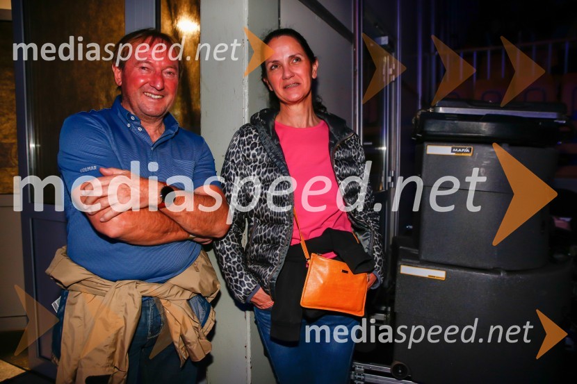  Bojan Križaj, nekdanji smučar;  Špela ŽlePANKRTI, koncert ob 45. obletnici